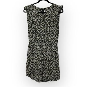 H&M Black Floral Dress 6